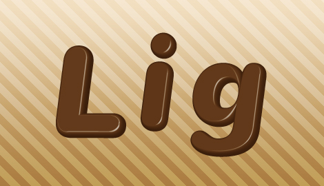 Illustratorの文字を立体化できる3d効果でチョコ文字を作ってみた 株式会社lig