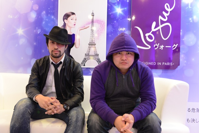 アーティスト気取りの2人