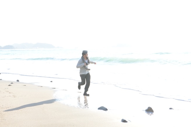 冬の海って綺麗だなぁ