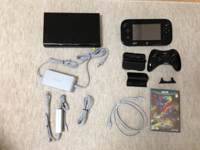 WiiU 最初期型　モンスターハンター3G HDver プレミアムセット新品欠品