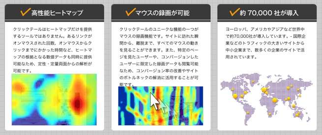 デスソース並に熱い ヒートマップweb解析ツールの紹介 Clicktale が日本上陸 株式会社lig