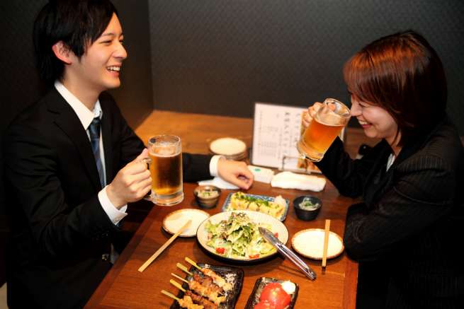 飲み会の次の日はお礼をいう