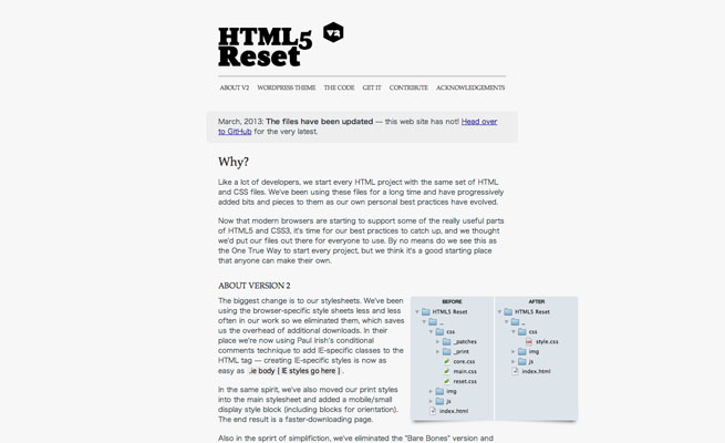 HTML5-Reset