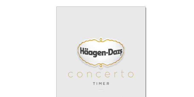 Haagen-Dazs Concerto Timer