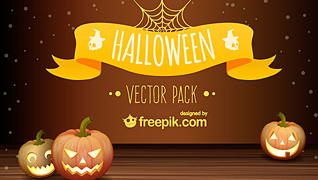 Free download: Halloween vector pack 