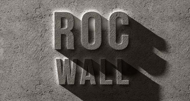 Psd Concrete Rock Text Effect