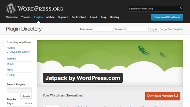 WordPress › Jetpack by WordPress.com « WordPress Plugins