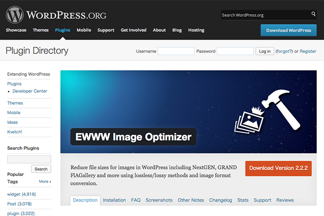 WordPress › EWWW Image Optimizer « WordPress Plugins