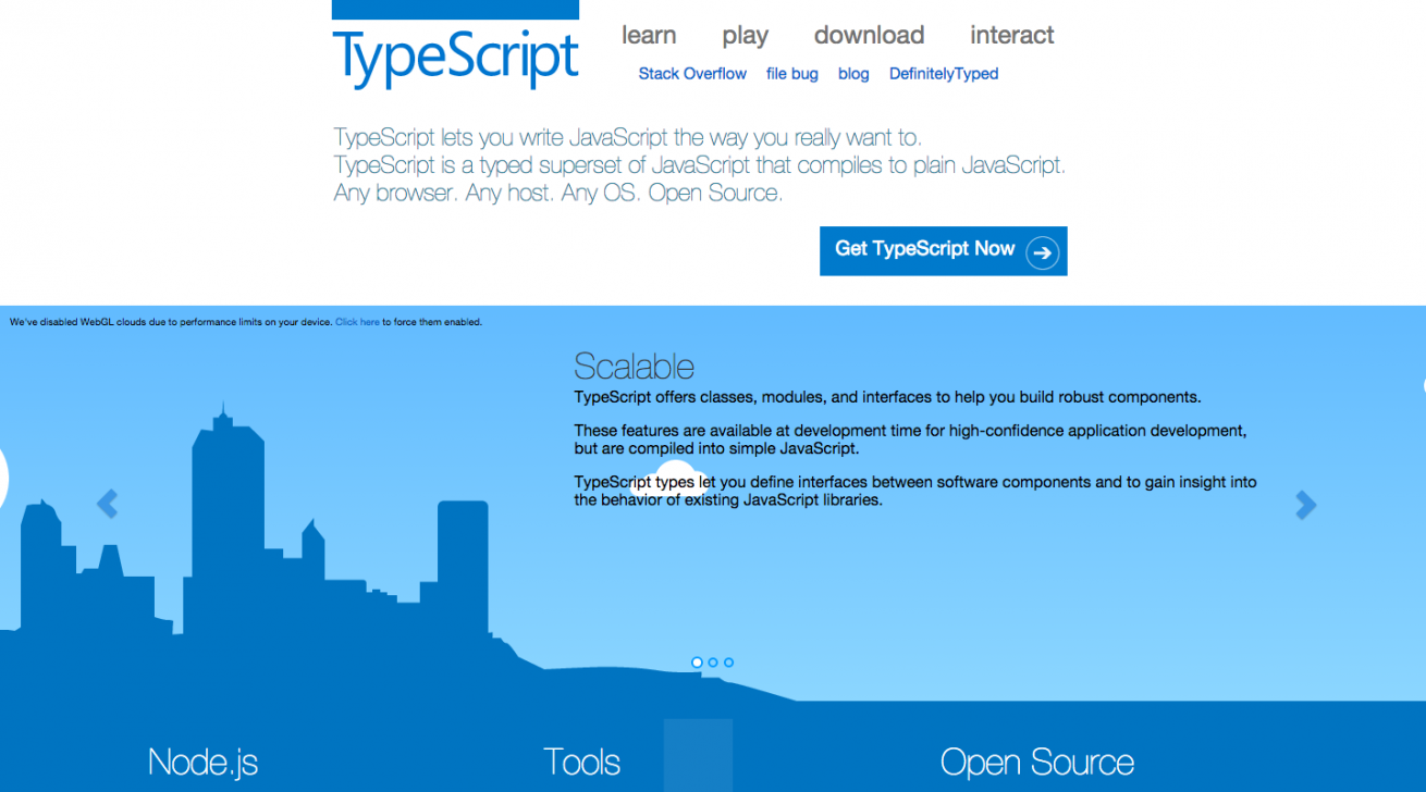 Welcome to TypeScript