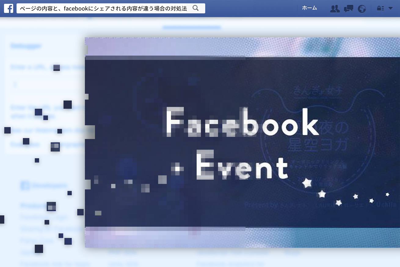 Facebookデバッガーとは？ページの内容とシェアされる内容が違う場合の対処法