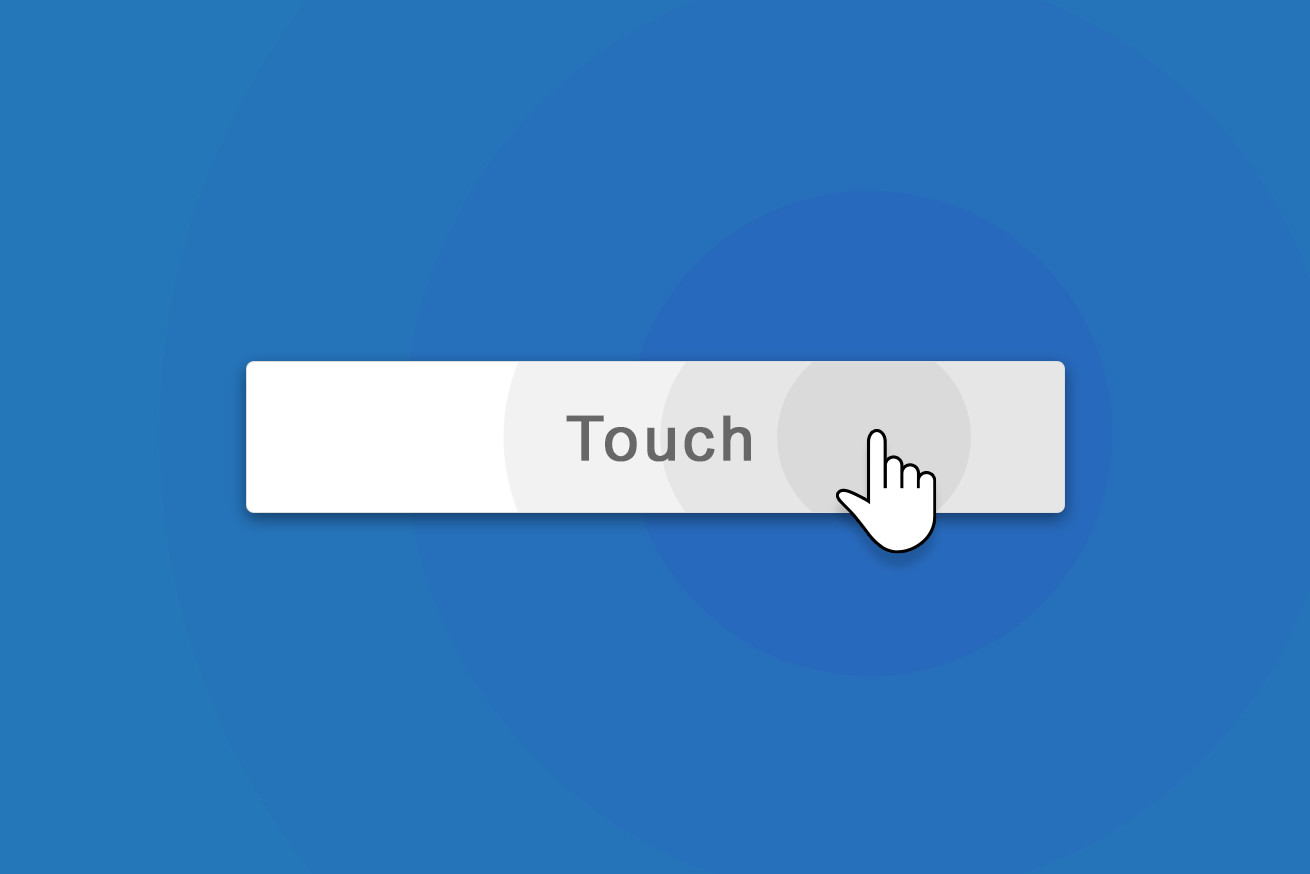マテリアルデザイン風タッチフィードバックが入ったボタンを作ってみた！