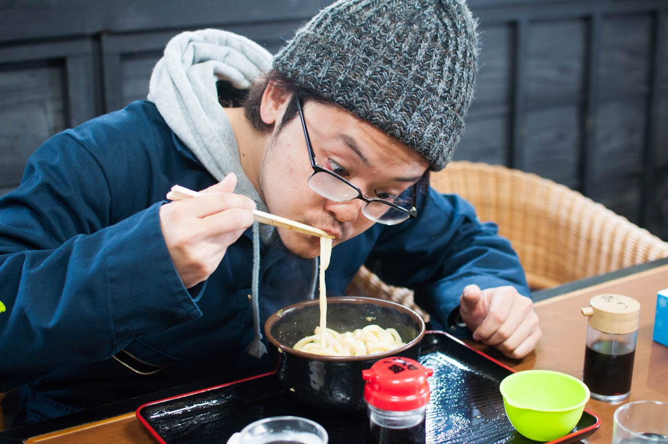 会社の命令を完全無視。香川の茹でたて釜揚げうどんの味は最高でした