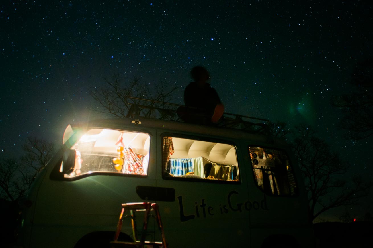 山口県で見た夕焼けと星空は都会では絶対に見られない景色で最高でした