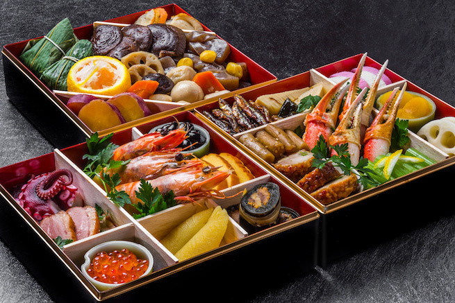 General Japanese New Year dishes(osechi)