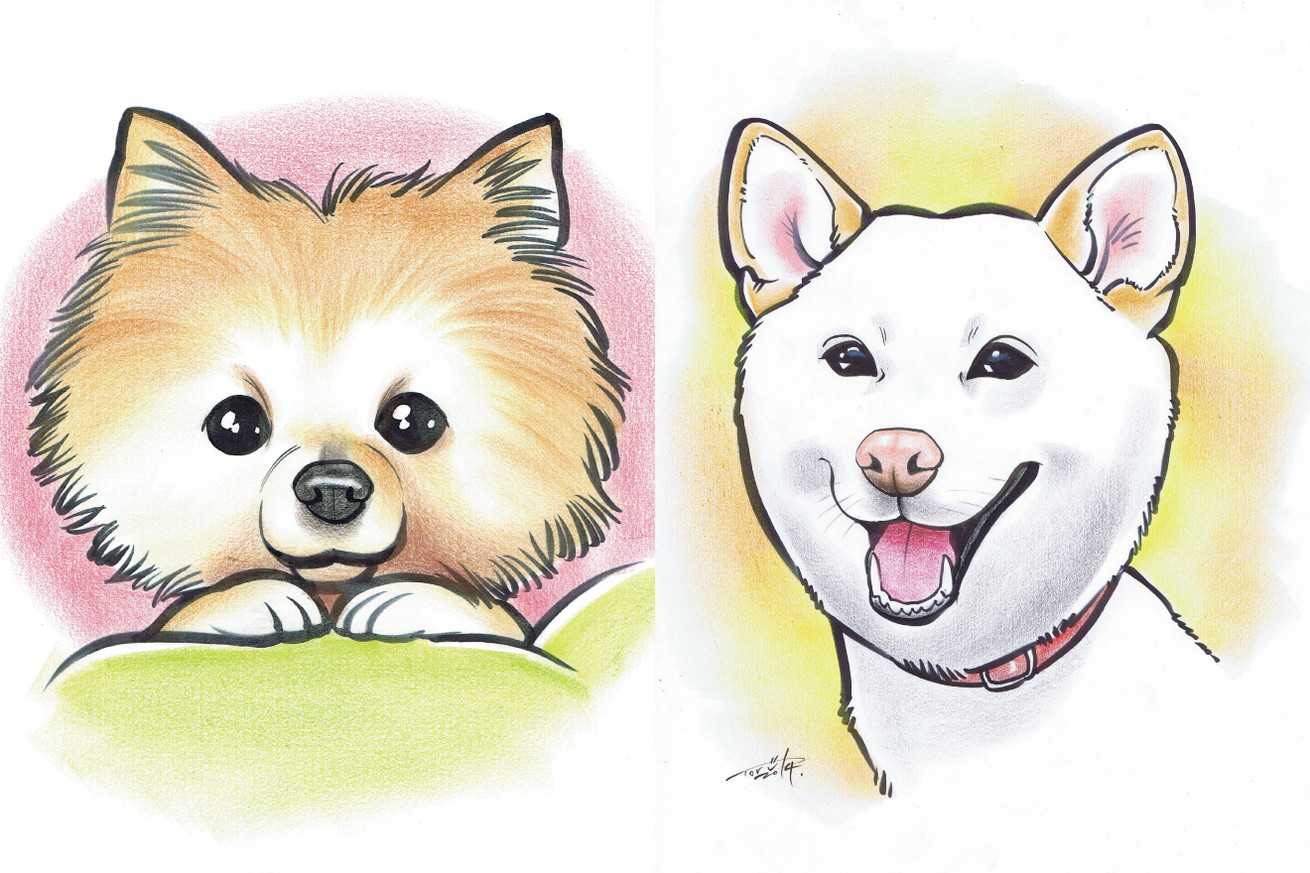 50 犬 イラスト 書き方 簡単 かわいい無料イラスト素材