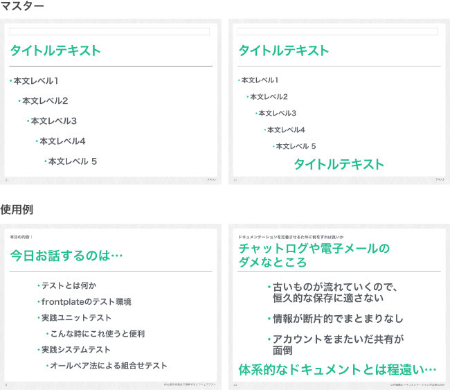 綺麗で使い回しが効くプレゼン資料デザインの考え方 株式会社lig