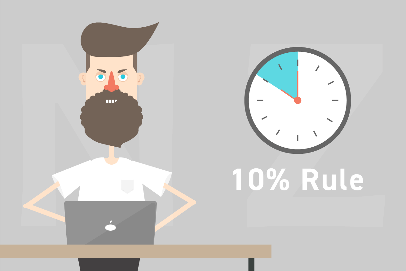 仕事をもっと楽しくするシンプルな仕組み「10%ルール」とは？