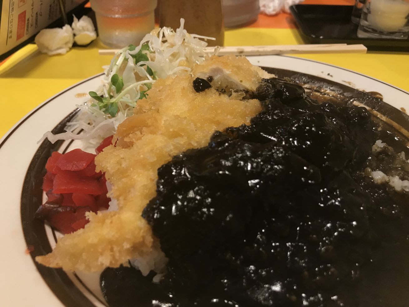 キッチンABC 池袋東口店で食べたカツカレーの写真
