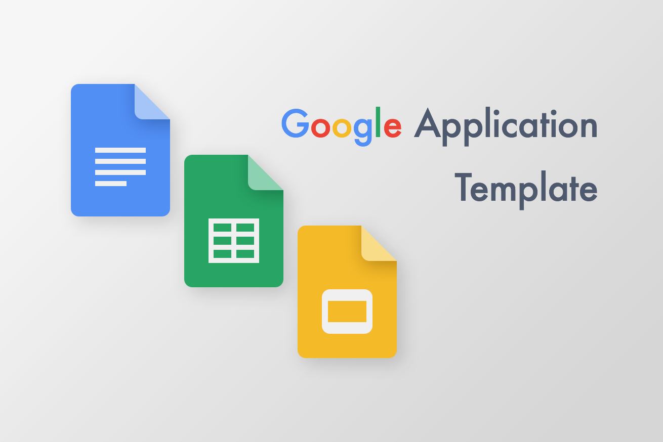 資料作りが苦手なかた必見！Google アプリケーションの自作テンプレートを配布します