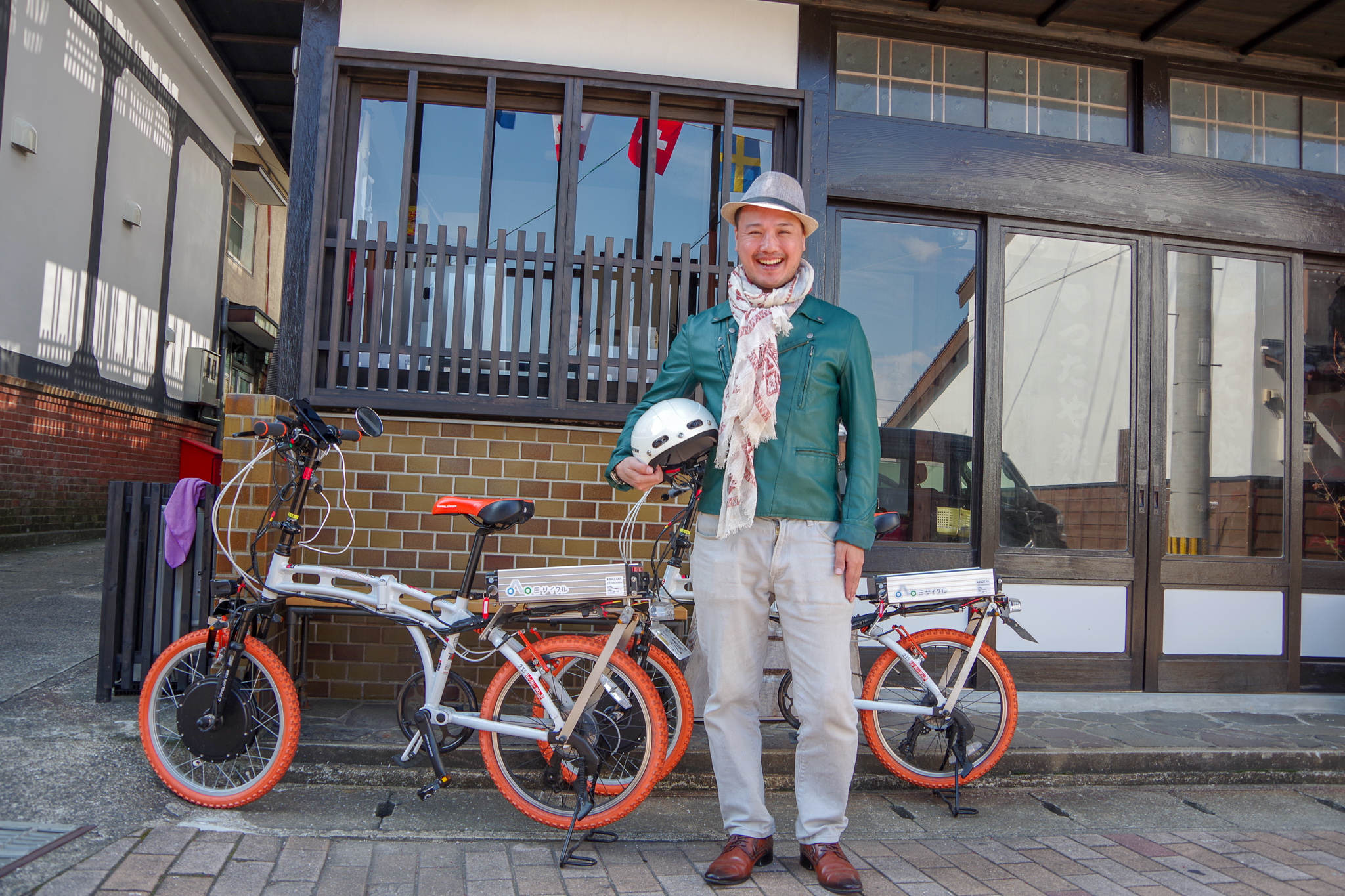 レンタル電動バイクで、壱岐の漁師町・勝本を回ってみよう！ LAMP壱岐の支配人・セコが勝本を観光してみました。