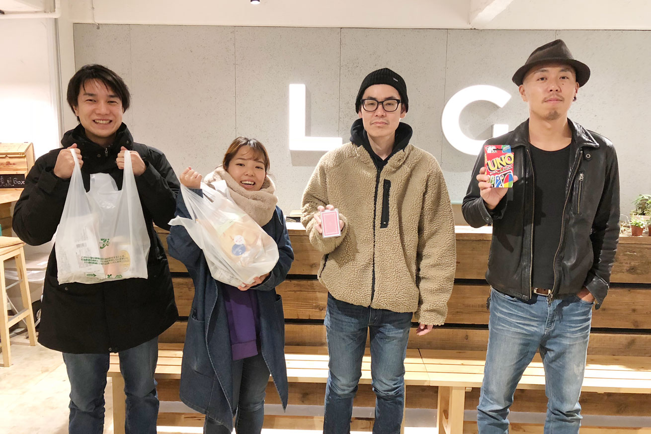 真夜中の移転記念パーティ、リアルタイムレポート！