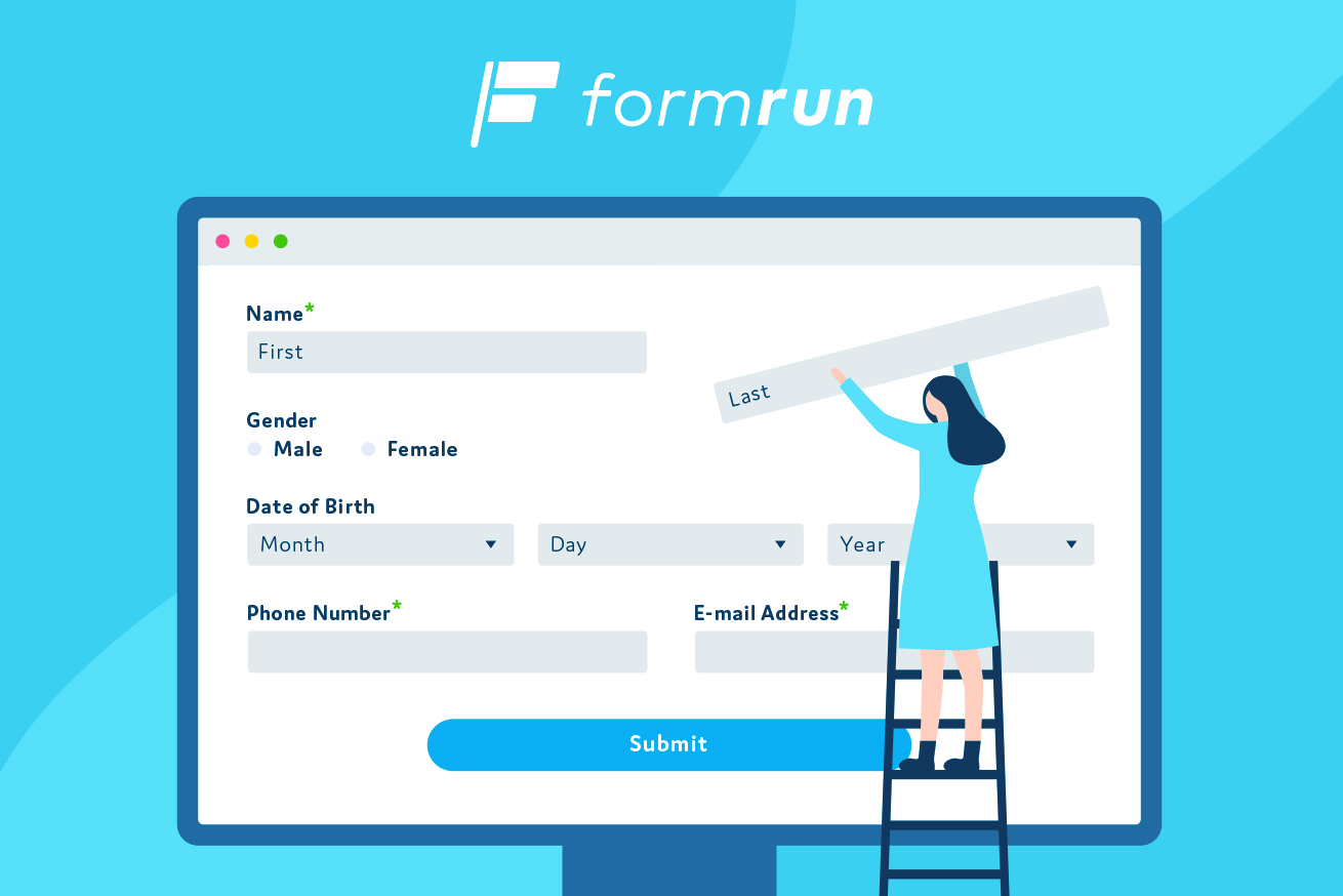 フォーム作成だけじゃない！顧客管理までできる「formrun」はスタートアップや新規事業のWebサイトに導入必須です。