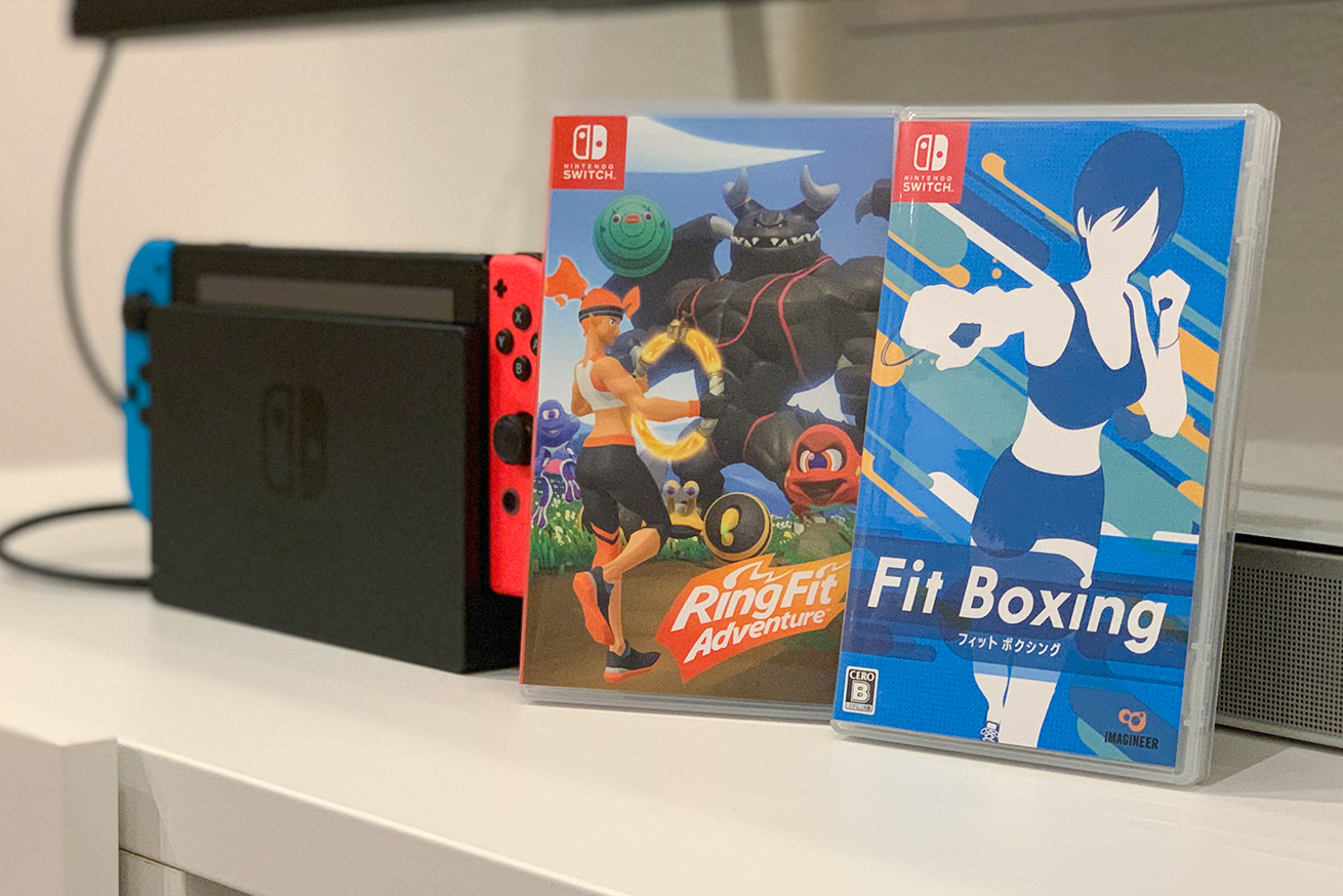 任天堂Switch 本体 リングフィットアドベンチャー＆フィットボクシング