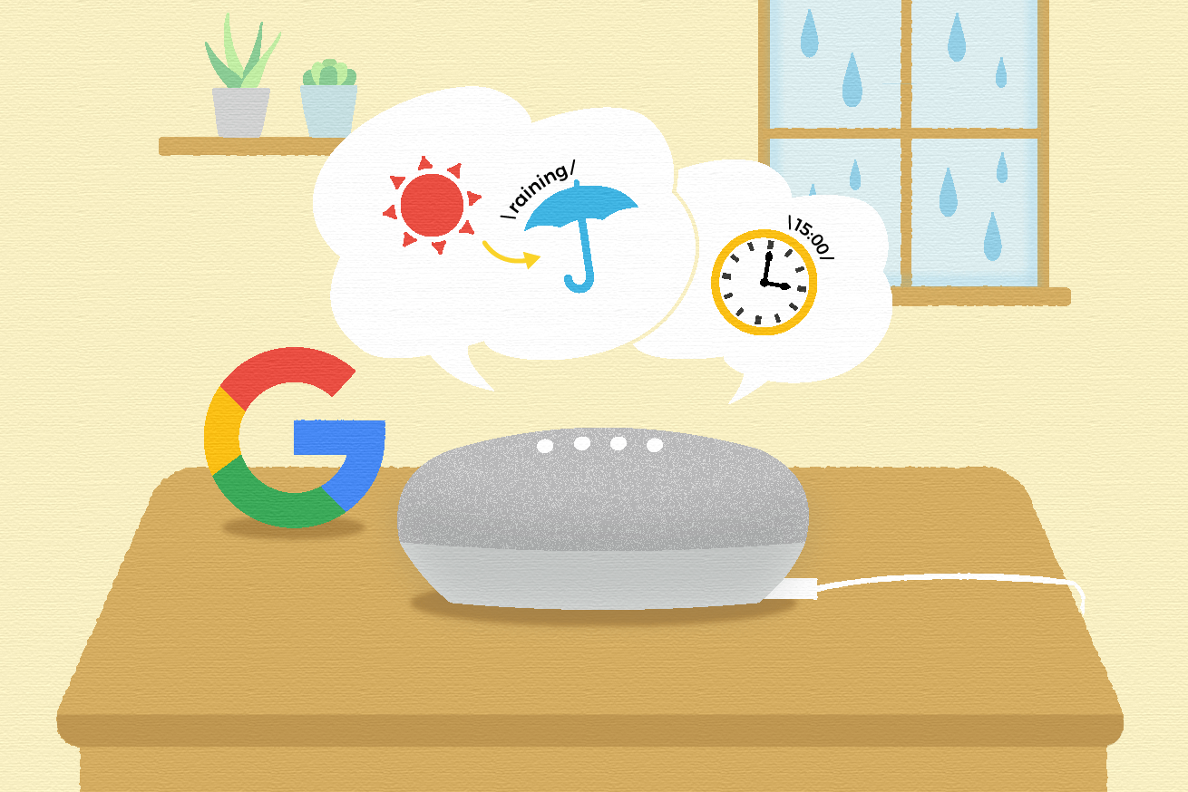 Google Homeに「時報」と「天気の変わり目」を自動で通知させてみよう！