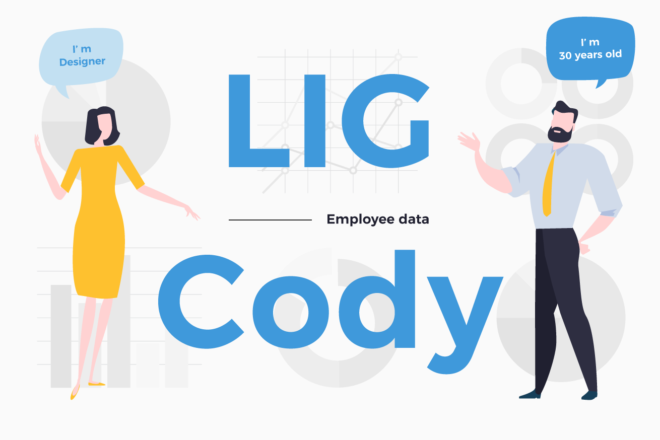 LIGとCody（オフショア開発拠点）の社員データを比較してみました！