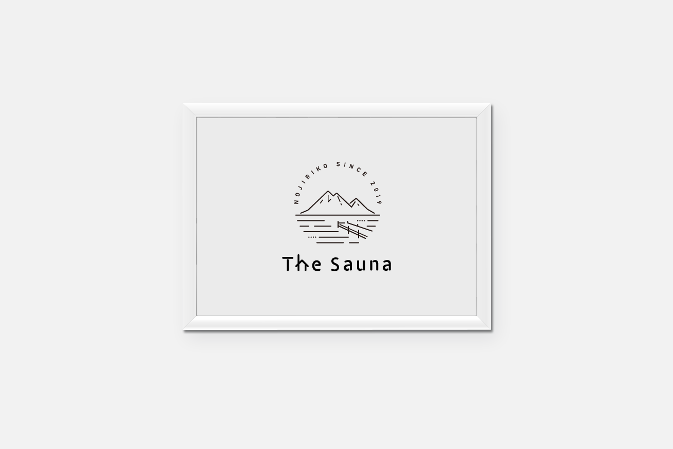サウナ「The Sauna」ロゴ