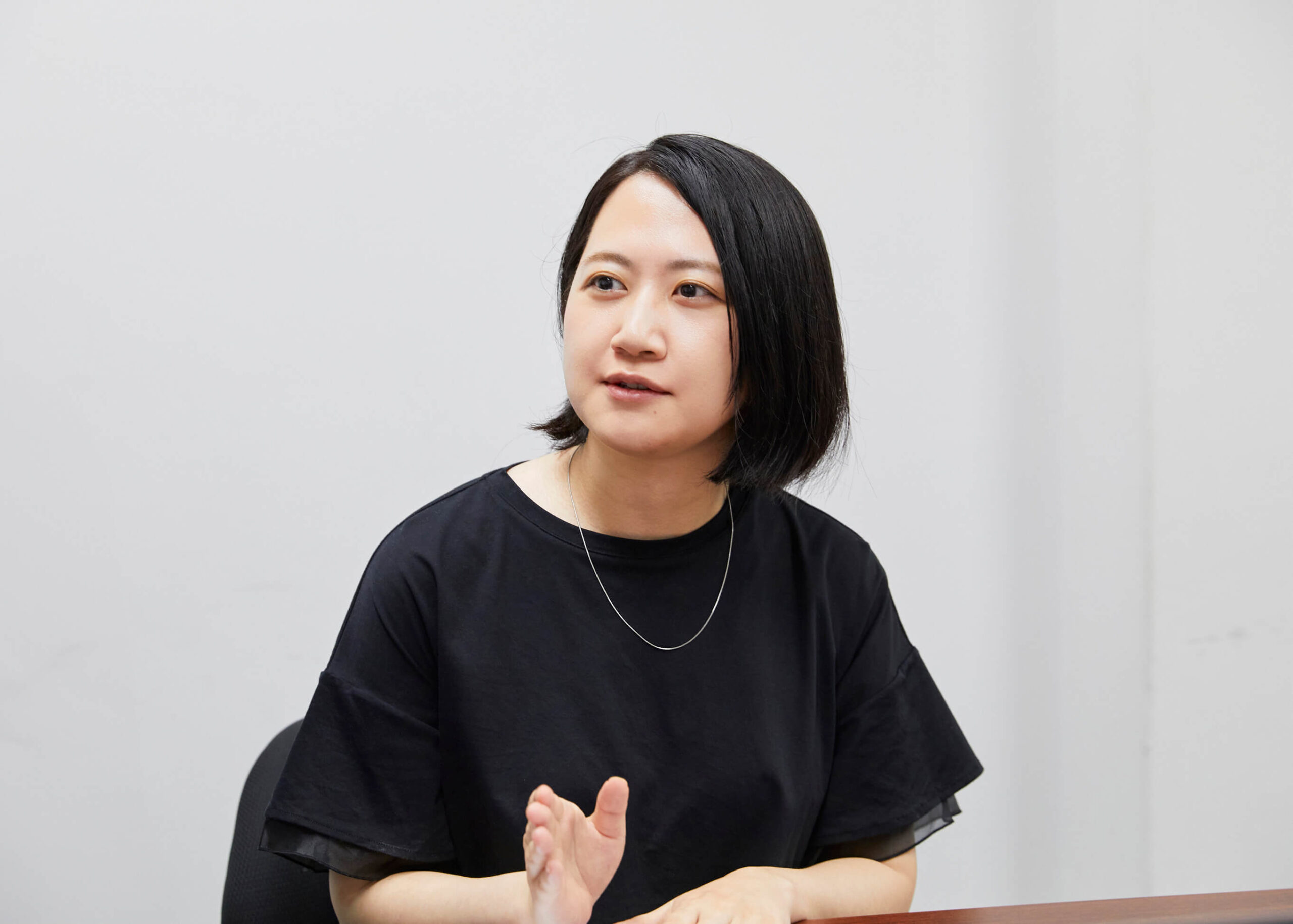 志澤さんのインタビューカット