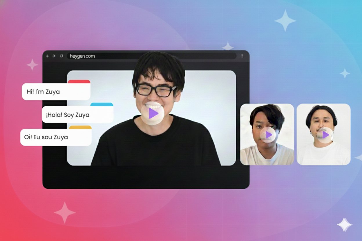 「HeyGen」で自分そっくりのAIアバターがしゃべるプレゼン動画を作ってみた【制作効率3倍】