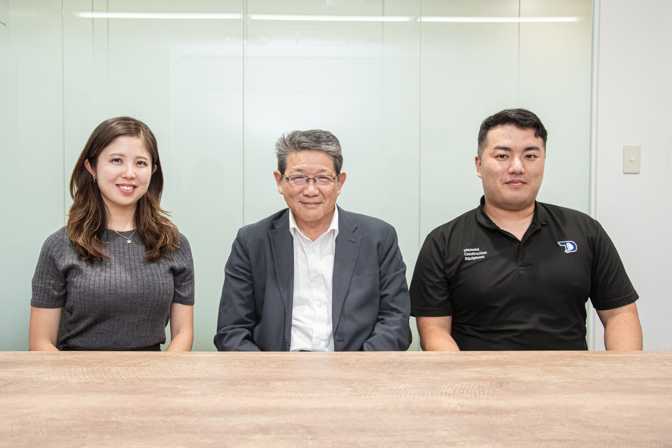 ダイヤモンド建機の皆さん