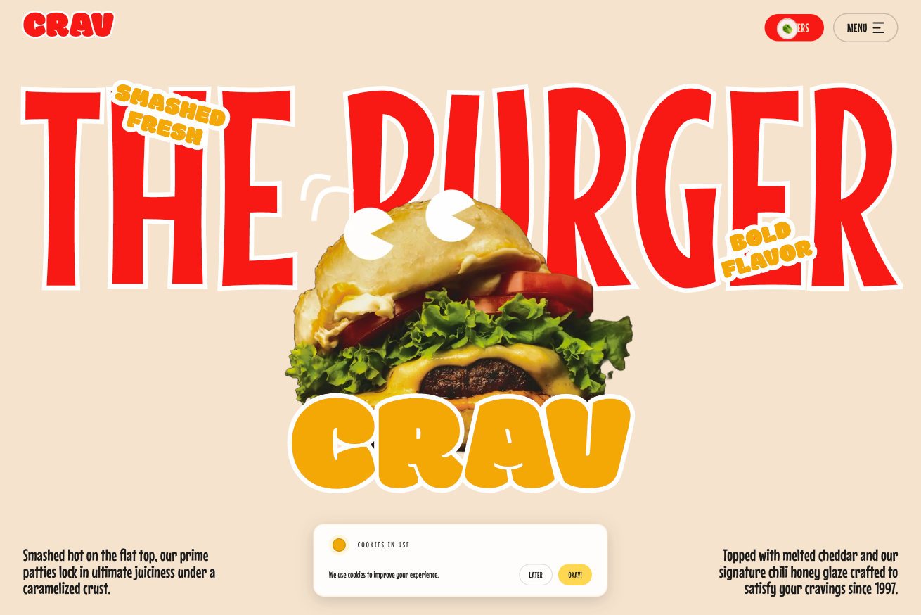 CRAV | Artisan Smashed Burgers