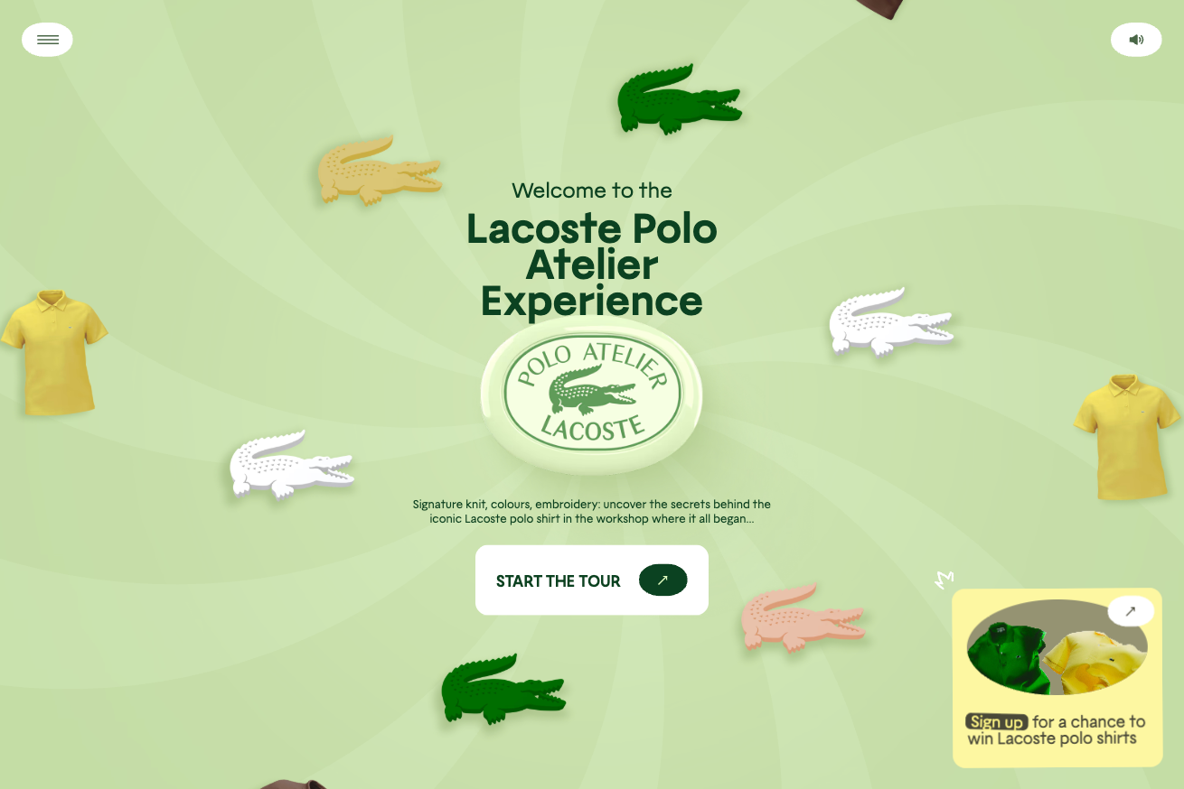 The Lacoste Polo Atelier Experience