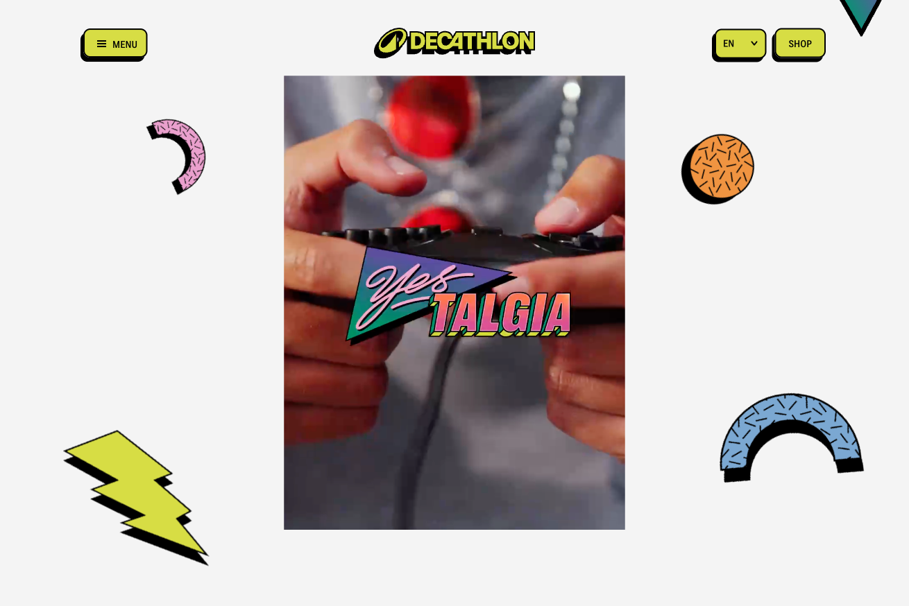Decathlon Yestalgia